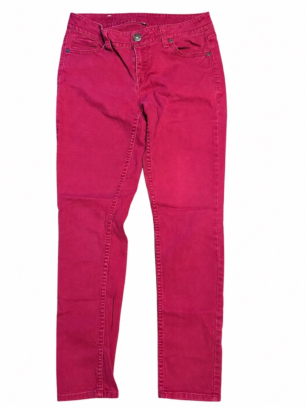 Jordache Women's Skinny Jeans in Magenta Red Size 6